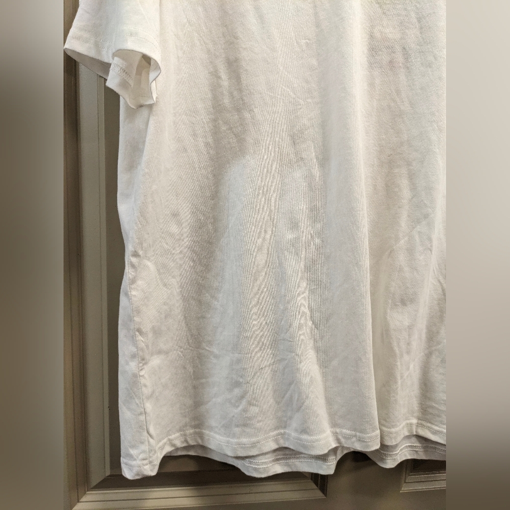 Disney Mickey Mouse Embroidered Relaxed Fit T-shirt Size XL & Pluto Mini Plush - Picture 8 of 15